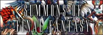 Summons Of Final Fantasy